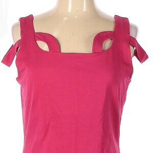 Boston Proper Hot Pink Strappy Sleeveless shirt